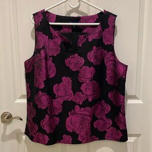 RSVP by Talbots Women’s Floral Jacquard Top